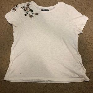 small, abercrombie and fitch, white shirt